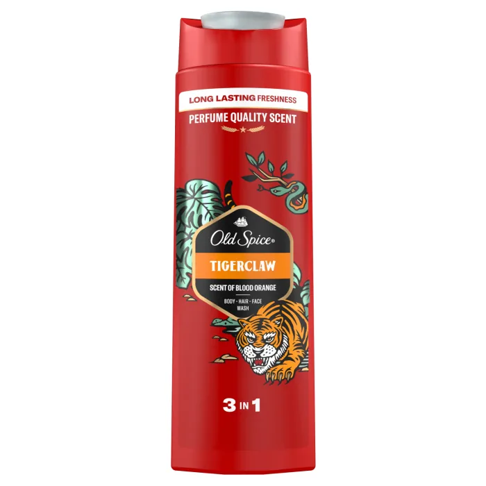 DUŠAS ŽELEJA VĪRIEŠIEM OLD SPICE TIGER CLAW 400 ML