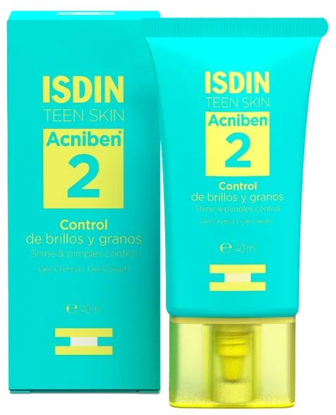 Isdin Acniben Shine&Pimple sejas krēms, 40 ml