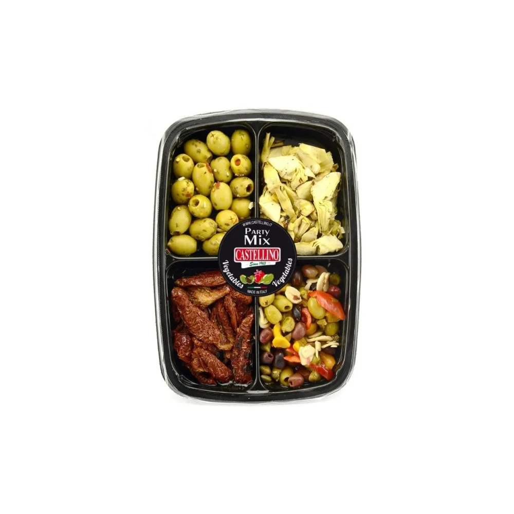 UZKODU ASORTI AR OLĪVĀM, 460G CASTELLINO