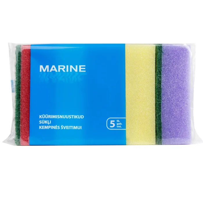 TĪRĀMIE SŪKĻI MARINE 5 GAB MEDIJS 2,6X9,5X6,3CM