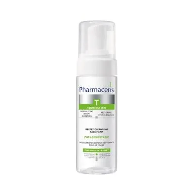 Pharmaceris T Puri-Sebostatic dziļi attīrošas putas sejai 150 ml