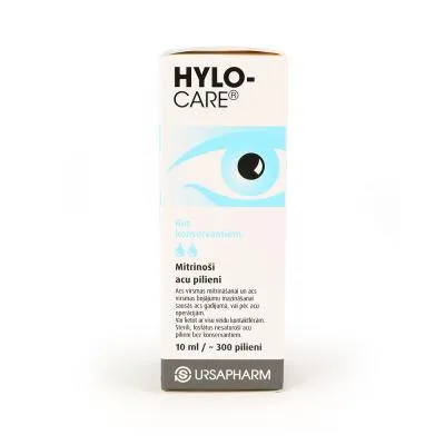 Hylo-Care mitrinošie acu pilieni 10 ml