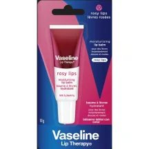 TONĒJOŠAIS LŪPU BALZAMS VASELINE ROSY 10G