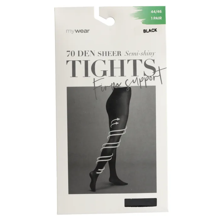 SIEVIEŠU ZEĶUBIKSES MYWEAR STRUMPBYXA 70D FS BLACK 4