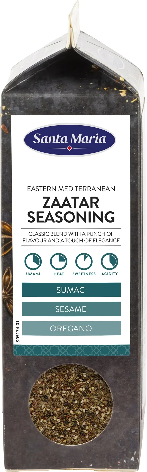 ZAATAR GARŠVIELU MAISĪJUMS 350G, SANTA MARIA, TETRAPAKA