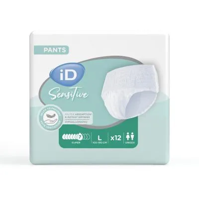Id sensitive pants super higiēniskās biksītes L N12