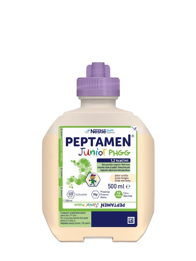 Nestle Peptamen Junior PHGG pārtika medicīniskiem nolūkiem, 500 ml