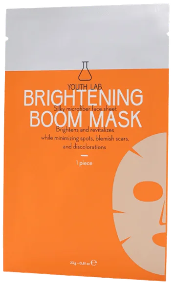 Youth Lab Brightening Vit-C auduma sejas maska, 1 gab.