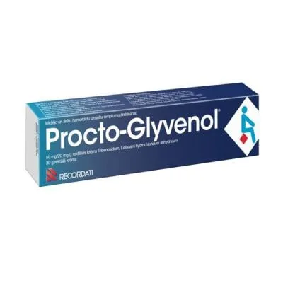 Procto-Glyvenol rektālais 50 mg/ 20 mg/G krēms 30 g