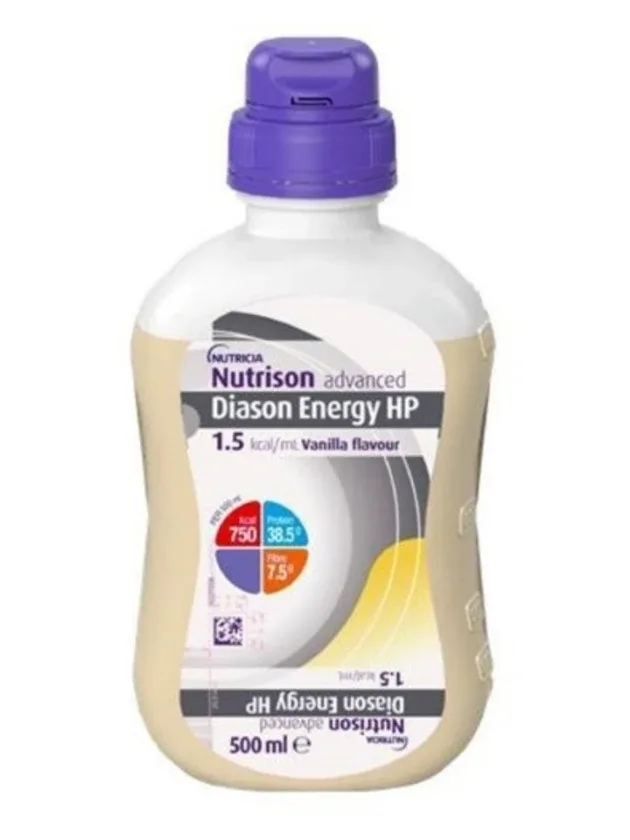 Nutrison adv diason energy HP ar vaniļas garšu, 500 ml