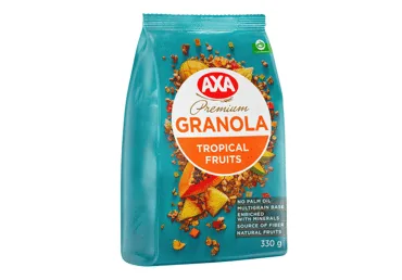 GRANOLA AR TROPISKAJIEM AUGĻIEM AXA 330G