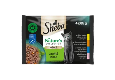 KONSERVI KAĶIEM SHEBA NATURE`S MIX 4X85G