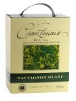 Baltvīns Chantenais Sauvignon, sauss, 10,5%-11,5%, 3 l bib