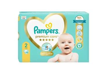 AUTIŅBIKSĪTES PAMPERS PC S2 4-8KG 68GAB