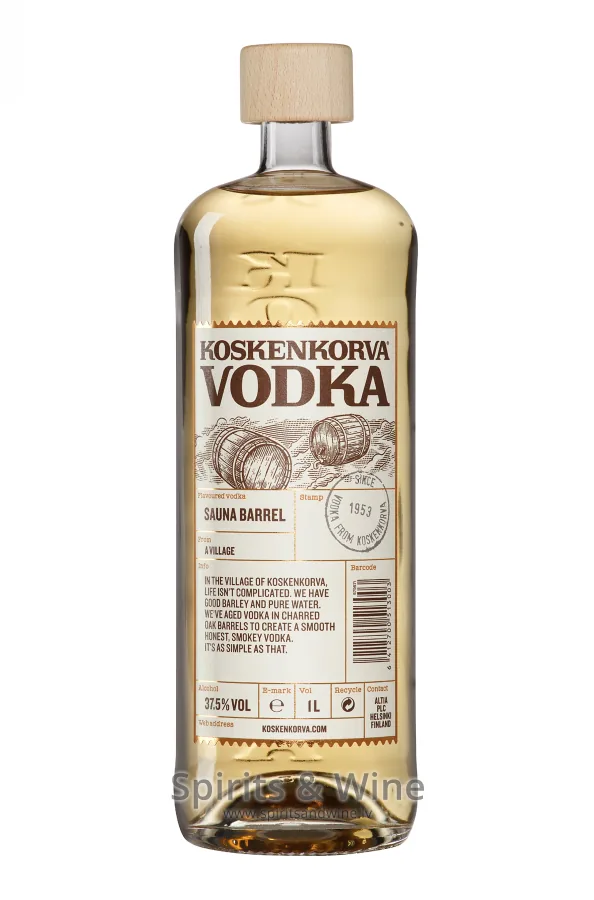 Водка Koskenkorva Sauna Barrel
