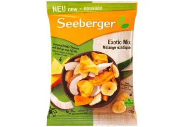 EKSOTISKO AUGĻU MAISĪJUMS SEEBERGER 125G