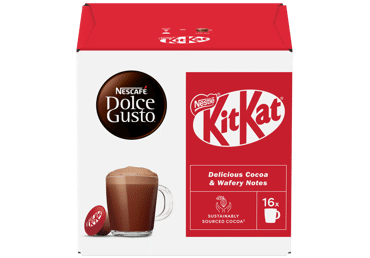 KAKAO KAPSULAS DOLCE GUSTO KIT KAT 16X16G