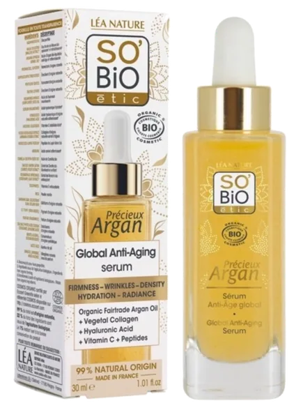 So BIO Etic Argan Global Anti-Aging serums, 30 ml
