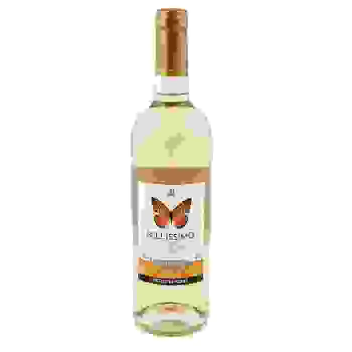 Baltvīns bellissimo pussaldais 10,5% 0,75 l