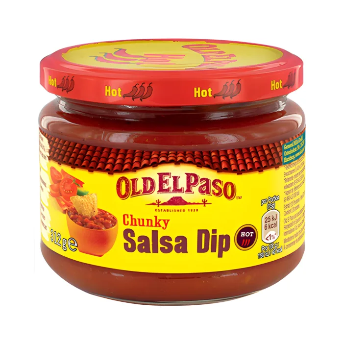MĒRCE OLD EL PASO CHUNKY SALSA PIKANTĀ 312G