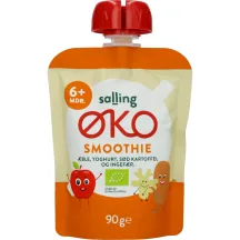 EKOLOĢISKS SMŪTIJS SALLING EKO AR ĀBOLIEM, JOGURTU, BATĀTĒM UN INGVERU 6MĒN. 90G