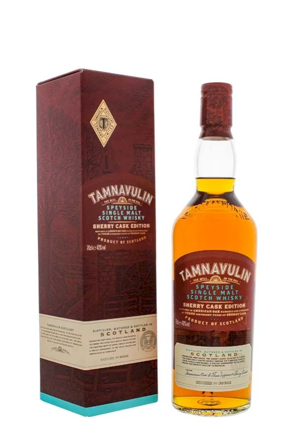 Tamnavulin speyside single malt sherry cask