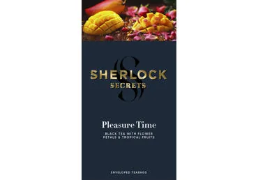 MELNĀ TĒJA SHERLOCK SECRETS PLEASURE TIME 22X1,8G
