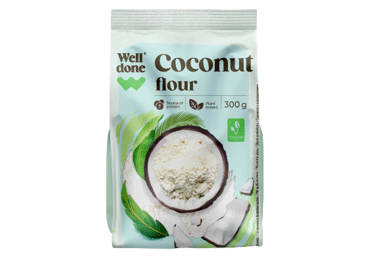 KOKOSRIEKSTU MILTI WELL DONE 300G