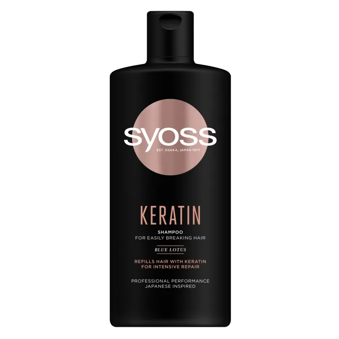 ŠAMPŪNS SYOSS KERATIN HAIR PERFECTION 440ML