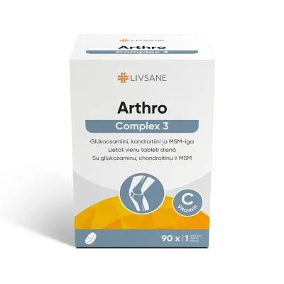 Livsane Arthro Complex 3 tabletes N90