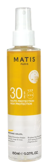 Matis Sun Protect Bi-Phase SPF30 saules aizsargsprejs, 150 ml
