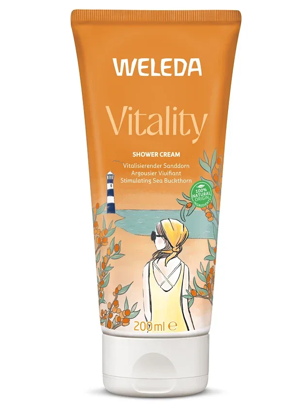 Weleda Vitality krēmveida mazgāšanās līdzeklis, 200 ml