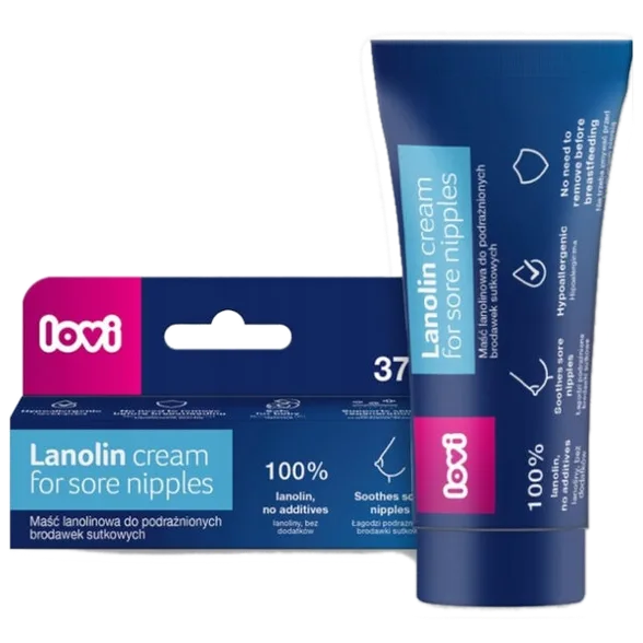 Lovi Lanolin krēms krūšu galu kopšanai, 37 g