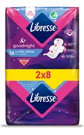 LIBRESSE ULTRA NIGHT DUO HIGIĒNISKĀS PAKETES, 16GAB.