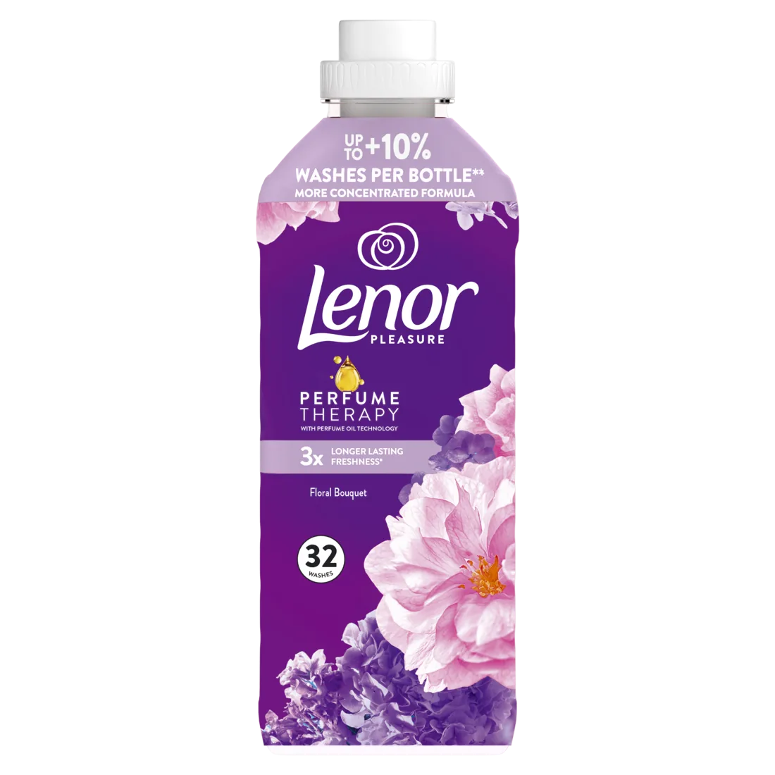 VEĻAS MĪKSTINĀTĀJS LENOR FLORAL BOUQUET, 32 MAZGĀŠANAS REIZĒM, 675ML