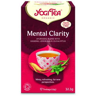 TĒJA BIO YOGI TEA PRĀTA SKAIDRĪBAI 1.9GX17
