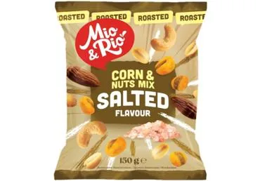 RIEKSTU UN KUKURŪZAS MAISĪJUMS MIO&RIO SALTY 150G