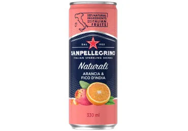 GĀZĒTS DZĒRIENS SANPELLEGRINO ARANCIAFICO 0,33L D