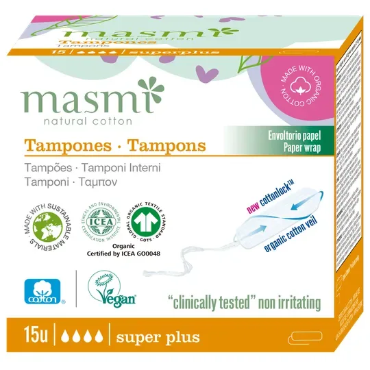 Masmi Super Plus Tamponi, 15 gab.
