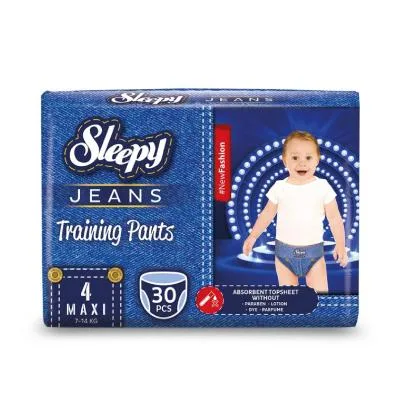Sleepy Jeans Pants autiņbiksītes maxi (7-14 kg) N30