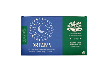 ZĀĻU TĒJA HERBITUM DREAMS 20X1,5G