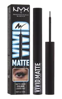 NYX PROFESSIONAL MAKEUP VIVID MATTE ŠĶIDRAIS ACU LAINERIS, 2ML