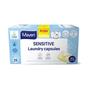 VEĻAS MAZG.KAPSULAS MAYERI SENSITIVE 25GAB