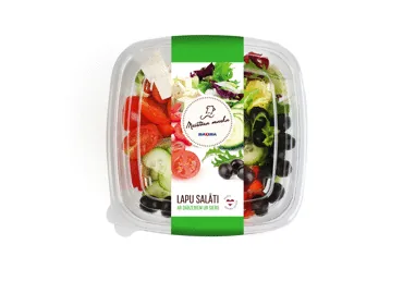 LAPU SALĀTI AR DĀRZEŅIEM UN SIERU MEISTARA MARKA 300G