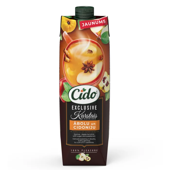 KARSTAIS DZĒRIENS CIDO ĀBOLU UN CIDONIJU 1L