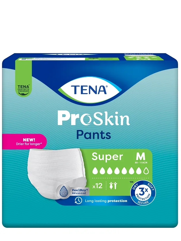 Tena Pants Super M biksītes, 12 gb.