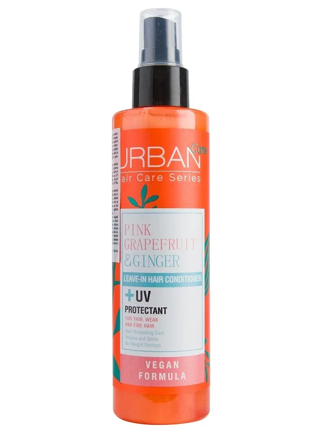 Urban Care rozā greipfrūta un ingvera izsmidzināmais kondicionieris, 200 ml