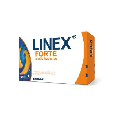 Linex Forte cietās kapsulas N28