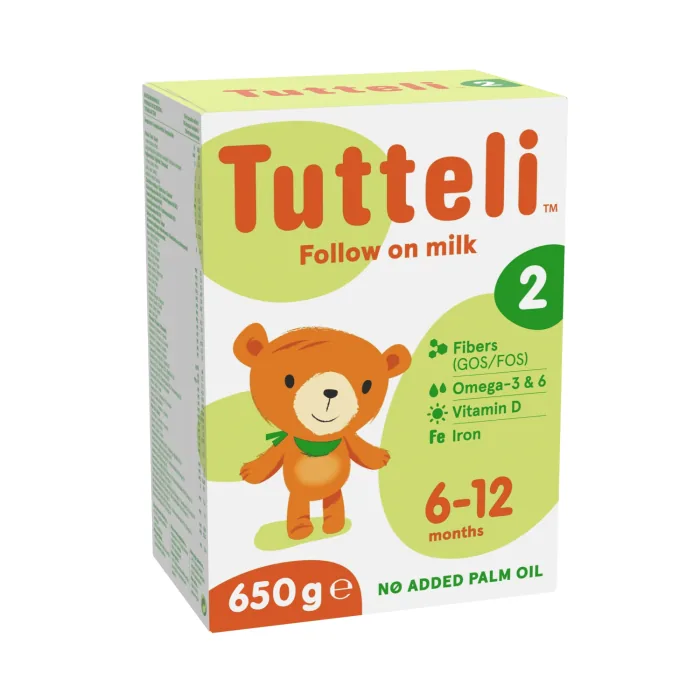 PIENA MAISĪJUMS TUTTELI 2 NO 6 MĒN. 650G