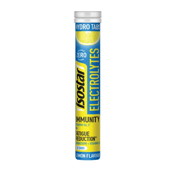 Isostar Electrolytes 5 g lemon putojošās tabletes, 18 gab.